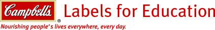 Campbells labels 4 education